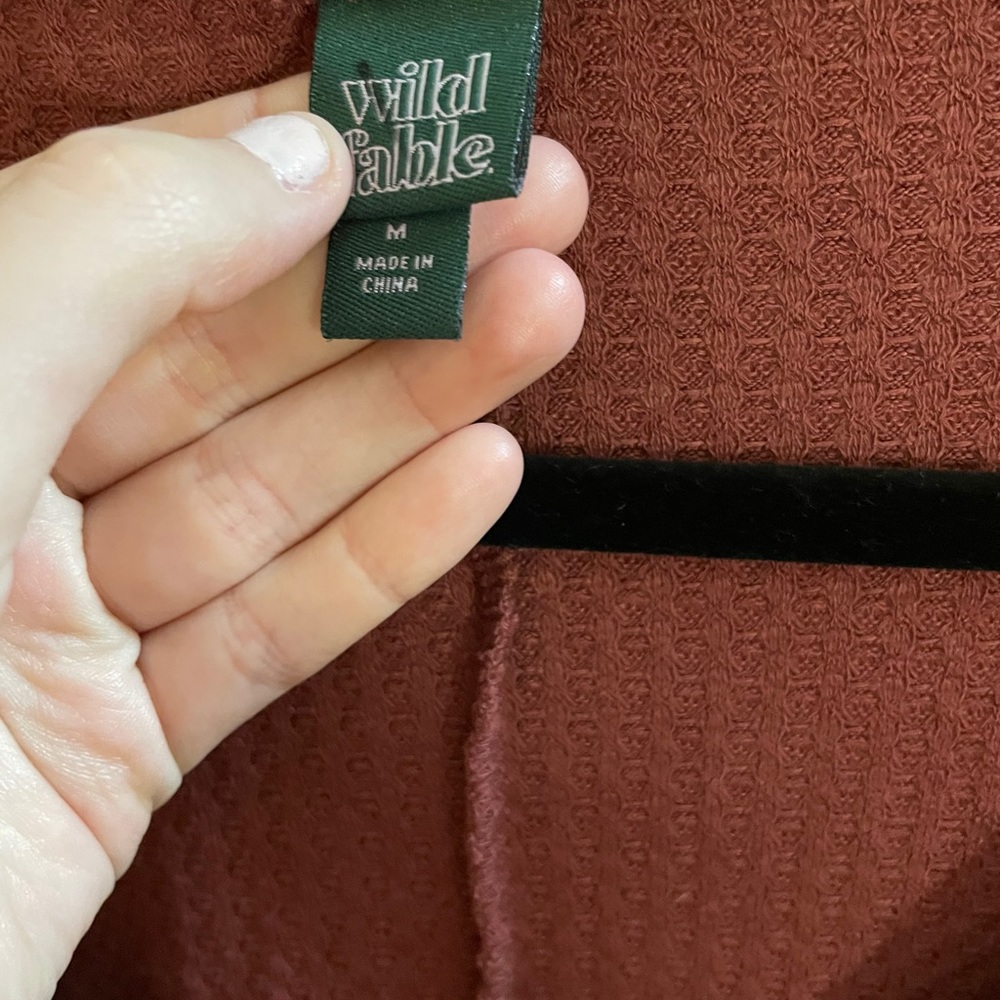 Waffle knit top! - Picture 4 of 4
